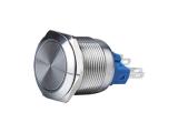 22F-11S-J自复位平圆形金属按钮开关